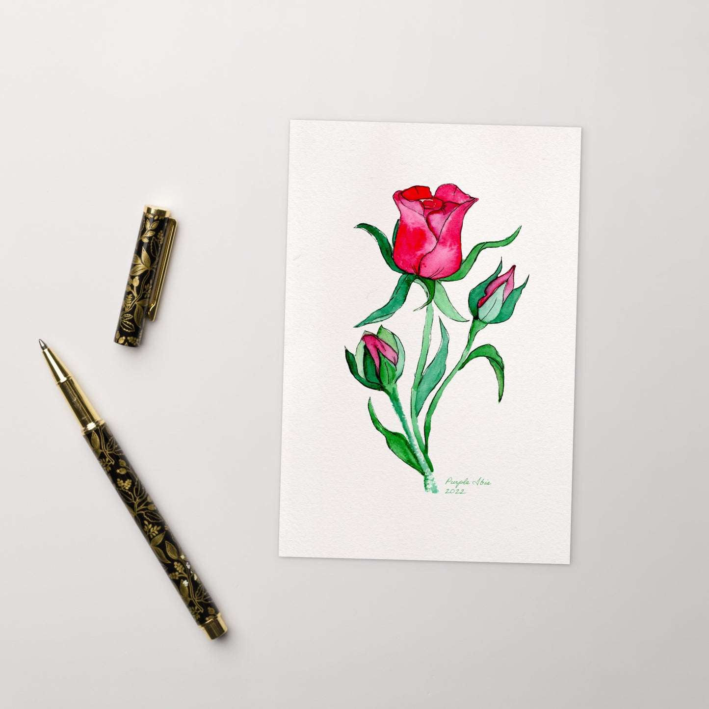 Roses - Standard Postcard